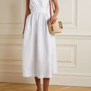 Suzi Kondi White Midi Dress